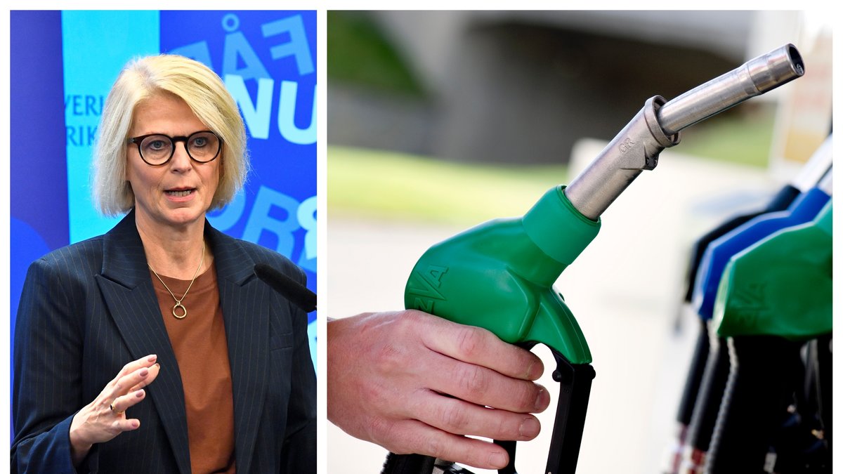 Moderaterna vill sänka bensin- och dieselskatten.